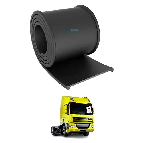 PERFIL BORRACHA 76X1000 MM PARA CINTA TANQUE CILINDRICO DAF CF ANO 2011 EM DIANT