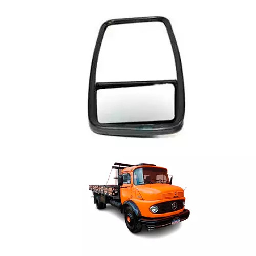 ESPELHO PADRAO GRANDE MB 1113/1114 ESQUERDO BIPARTIDO  (423140)