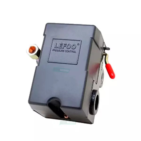 PRESSOSTATO AUTOMATICO COMPRESSOR ALAVANCA 80-120 PSI 4 VIAS (LF10-4H80120)