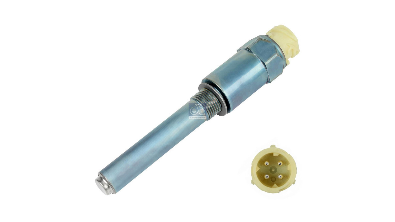 SENSOR INDUTIVO KITAS 90MM 4 PINOS REDONDO MANN SENSOR COM ARRUELA CABECA BRANCA