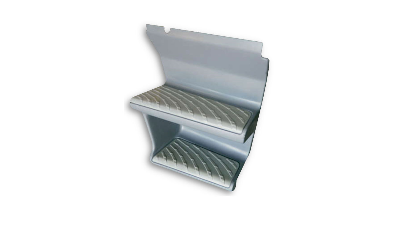 ESTRIBO MB MERCEDES BENZ 1720 LADO ESQUERDO FIBRA (6936600301AA)