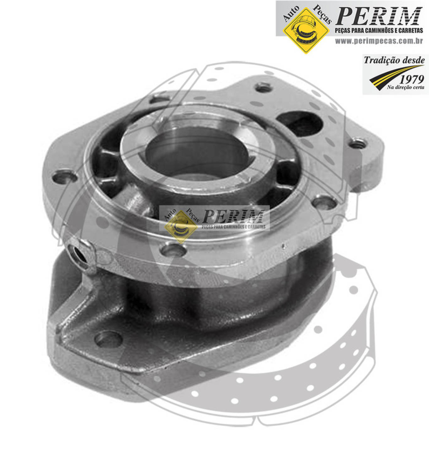 FLANGE PARA COMPRESSOR HOLSET FURO LATERAL (3558717)