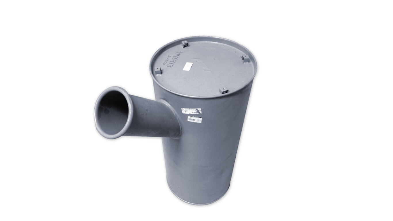 SILENCIOSO ESCAPAMENTO CAIXA REDONDA PARA IVECO STRALIS TODOS (2996130)