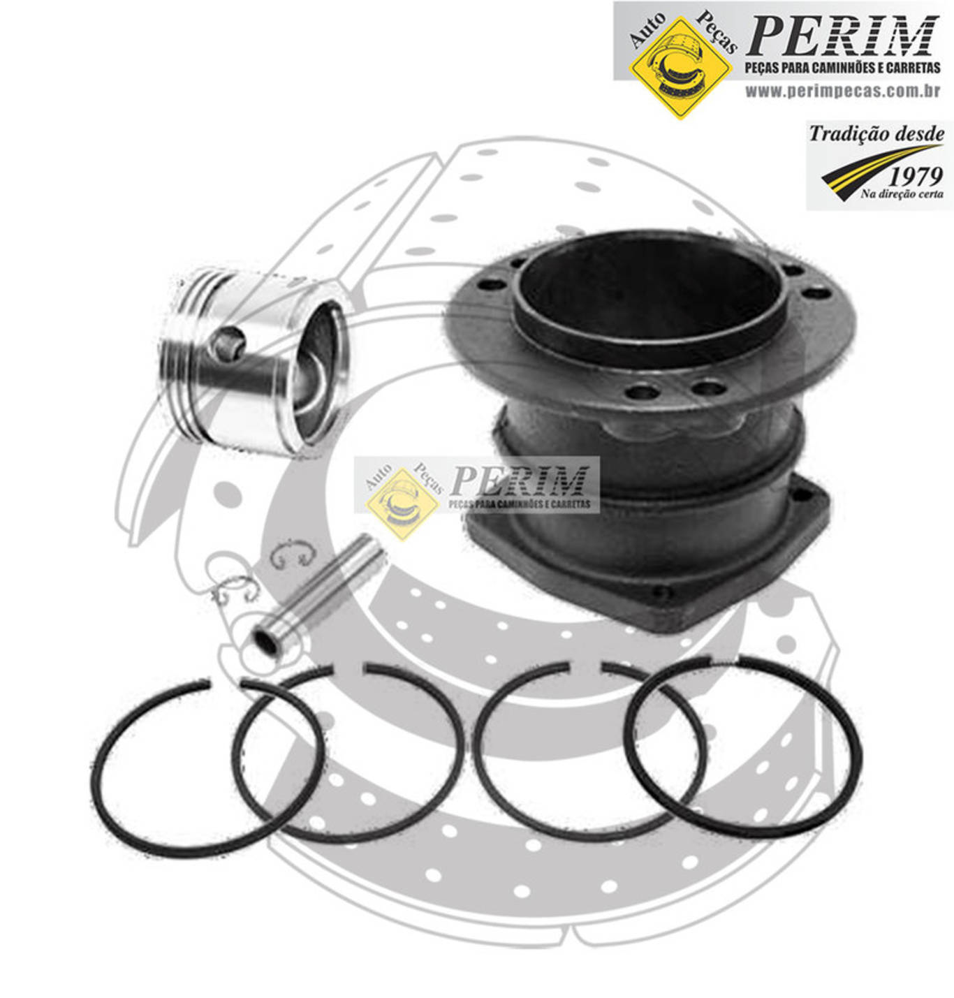 KIT PARA COMPRESSOR 77MM 6FUROS (3441300015)