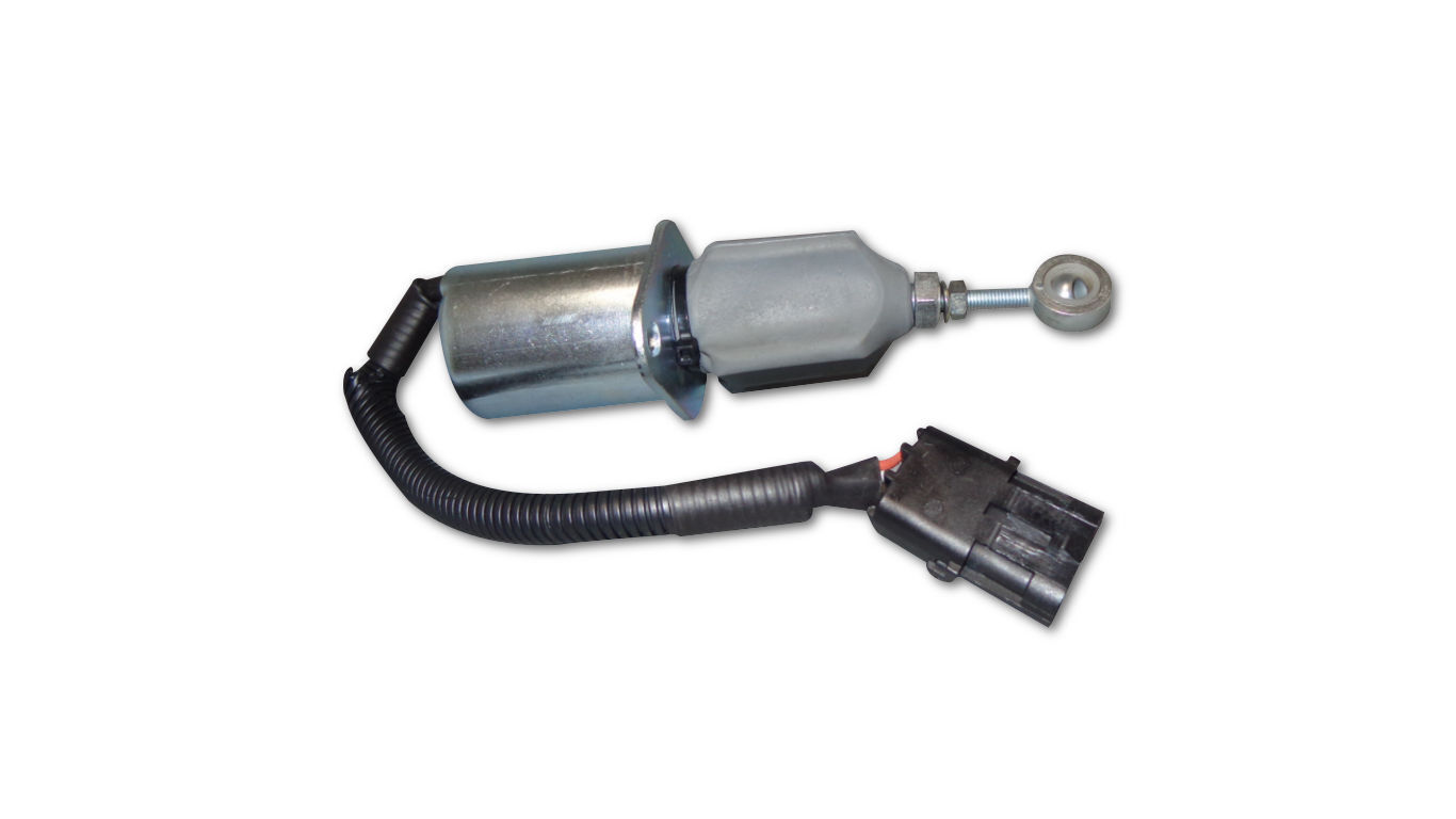 VALVULA SOLENOIDE CORTE BOMBA INJETORA 12V FORD CARGO 2831 5031 1731 2626 2631 4