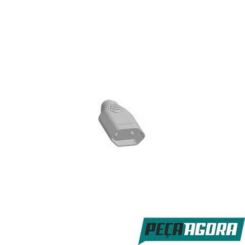 PINO FEMEA 2P CINZA 10A ILUMI 1429 EPL C/ 10 (18302CC)