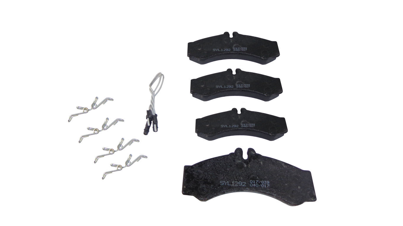 PASTILHA FREIO DIANTEIRA TRASEIRA MB SPRINTER SEM ALARME 97 DIANTE (EMB.4) (SYL1
