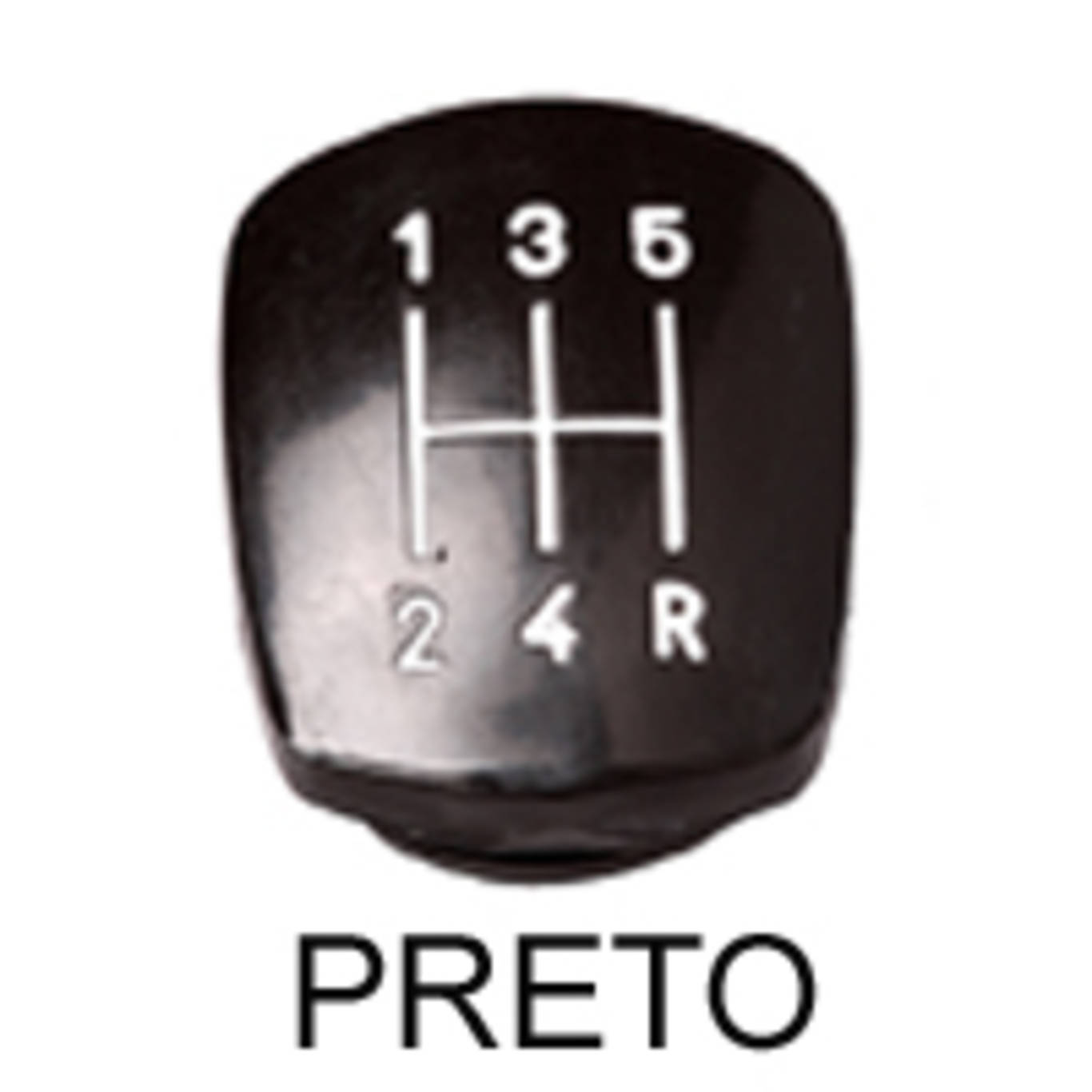 TAMPA PUNHO 5 MARCHAS PRETA MB ACCELO (9702680157-V1631)