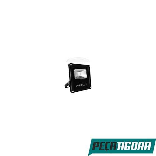 PROJETOR SUPERLED SLIM BIVOLT OUROLUX 10W (22819CC)