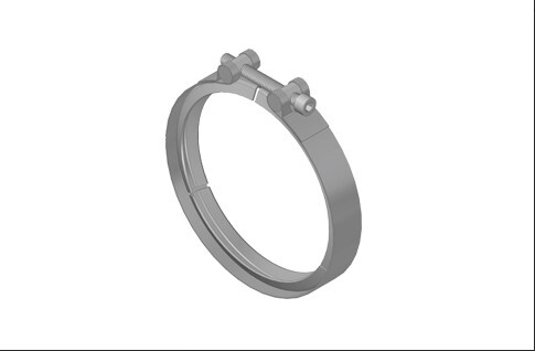 BRACADEIRA TUBO ESCAPE  MOTOR MWM 10MMVOLKS 5140 8150 DELIVERY 15170E 15180E 151