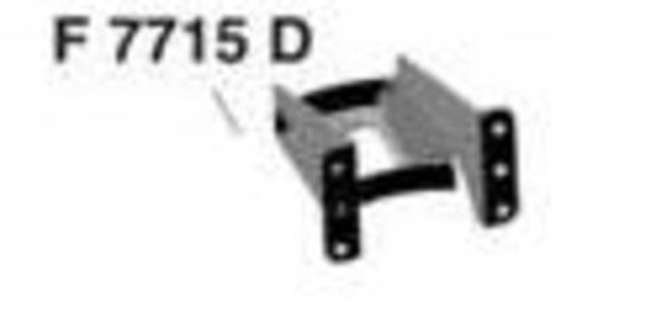 SUPORTE DO CATALIZADOR VOLVO FH NH FM ATE 2012 (1079661)