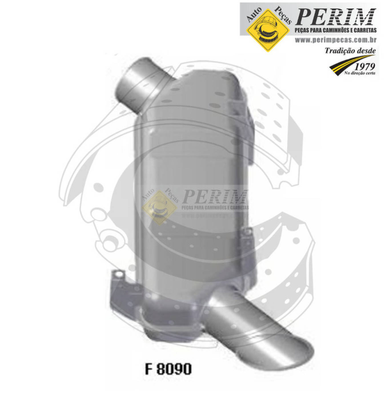 SILENCIOSO PARA SCANIA SERIE 4 PGR (1862538)