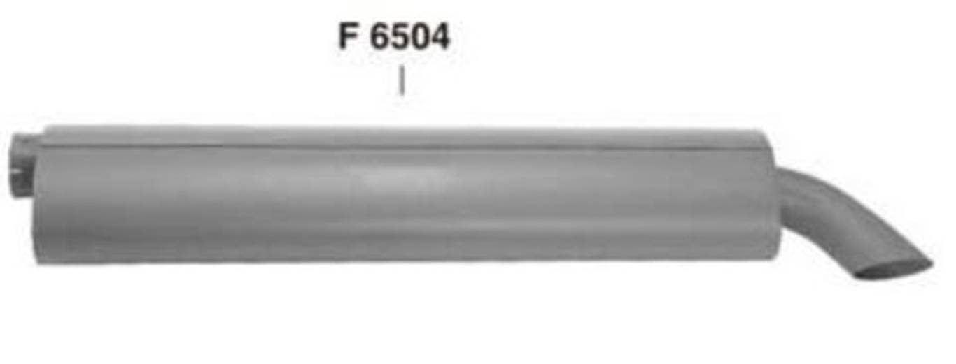 SILENCIOSO SISTEMA ORIGINAL FORD CARGO 4331S (3C455230HB)