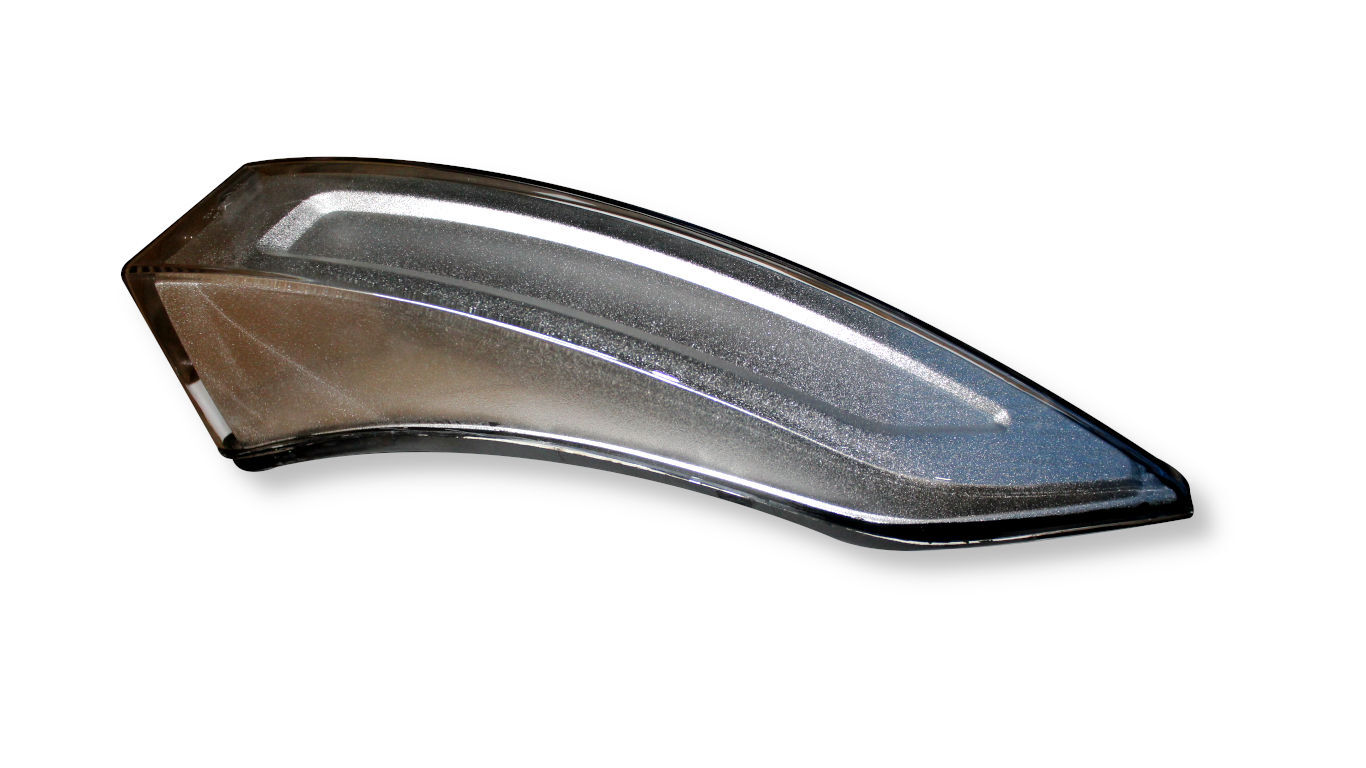 PARABARRO ORIGINAL PARA SCANIA BRANCO TRASEIRO 600X360MM BORRACHA SUPER (457302)