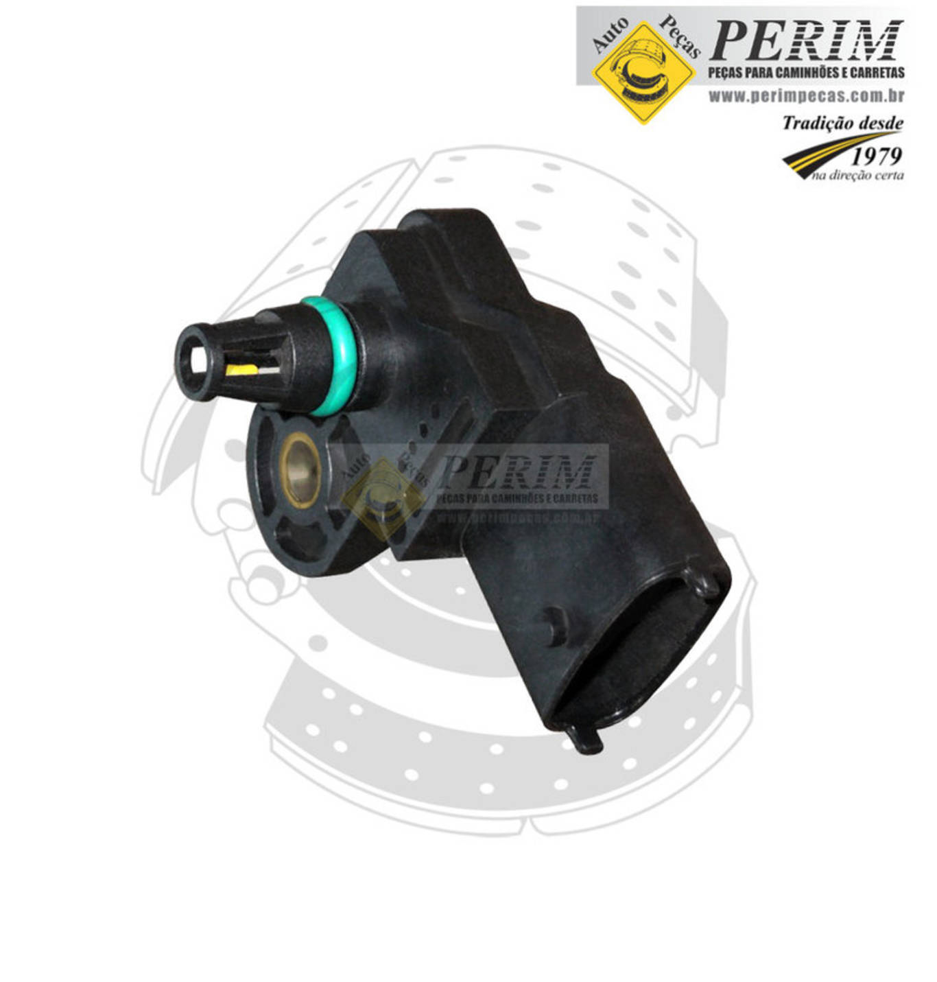 SENSOR PRESSAO TEMPERATURA AR IVECO EUROCARGO TECTOR ONIBUS MOTOR NEF6 EURO 3  (