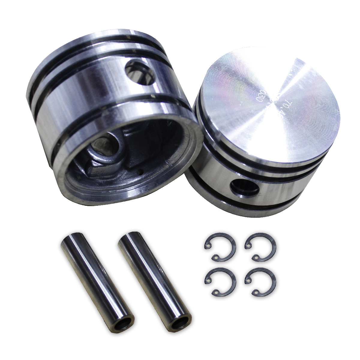 JOGO DE PISTOES PARA COMPRESSOR EL1300 1600 ANTIGO 0,030'' (101031491)