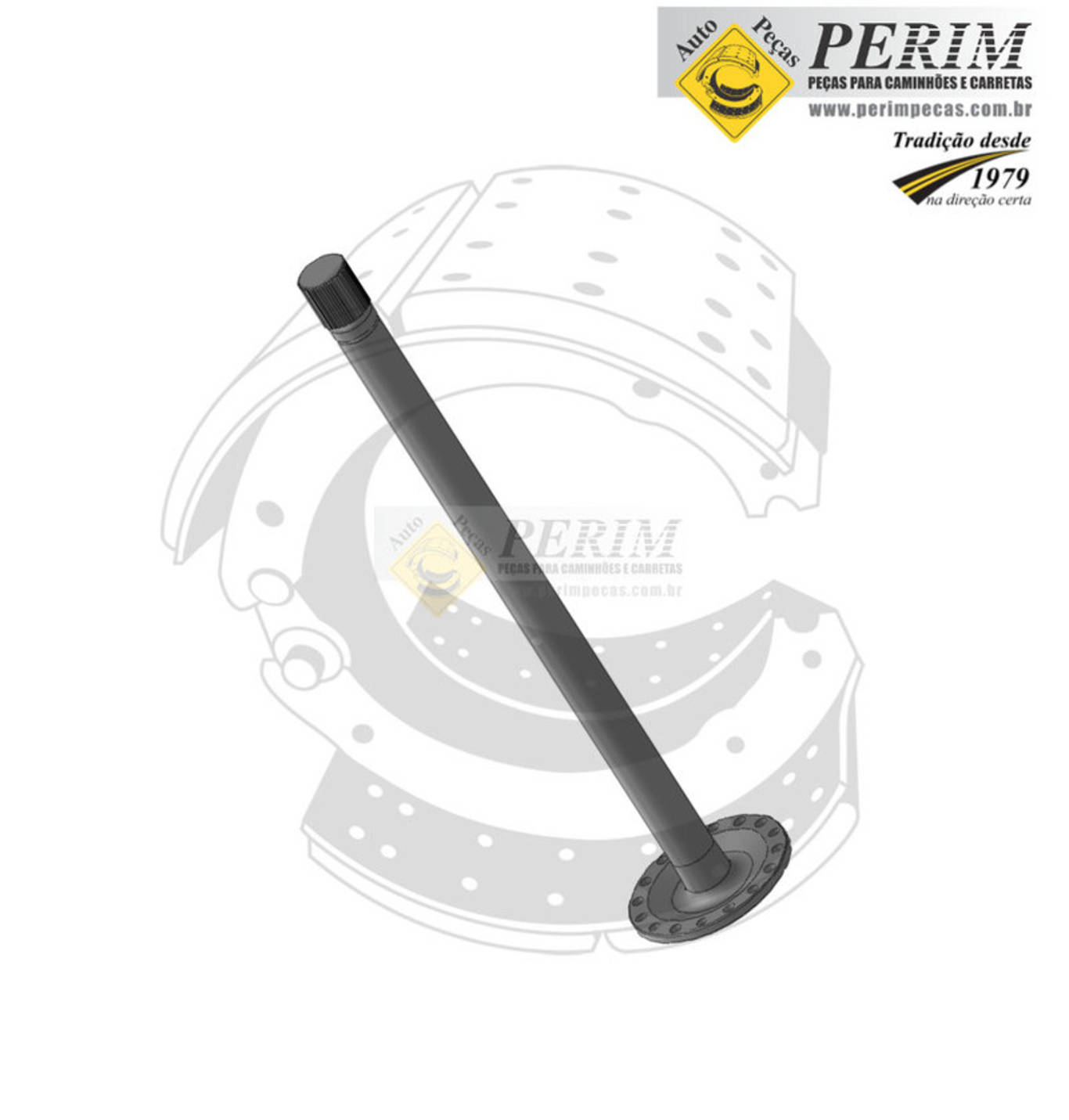 SEMI EIXO DIFERENCIAL RS180 MS185 MS186 50 ESTRIAS 995MM 16 FUROS LE PARA IVECO 