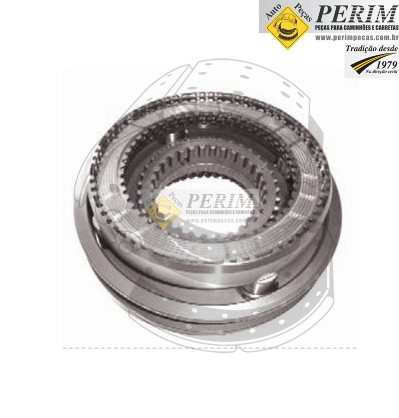 CONJUNTO SINCRONIZADOR PARA SCANIA GR860 GR870 GR871 (244622,)