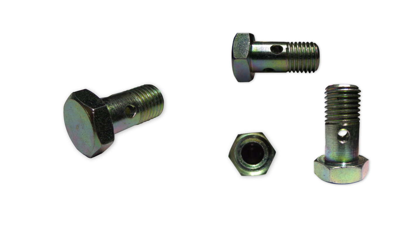 PARAFUSO BANJO VAZADO 12X1,5X25MM 4 FUROS O400-1924-1935 (915036008100)