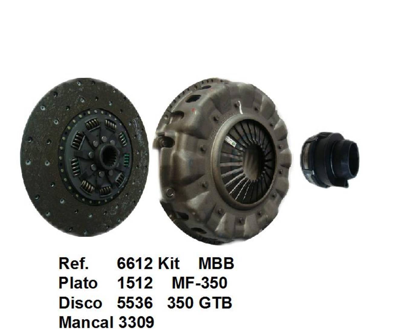 CARCACA SEMI NOVA CARCACA 350MM DISCO 5235 PLATO 1512 MANCAL 3309 MB 1420 1620 1