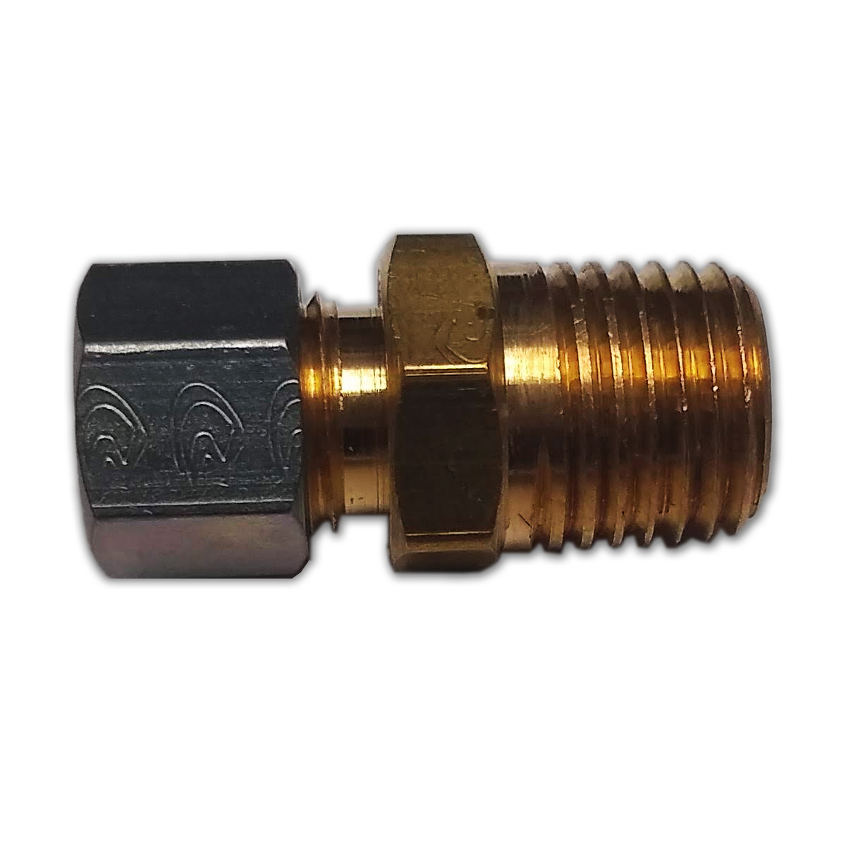CONECTOR MACHO 1/4 X 1/4 NPTF GERAL (144646)