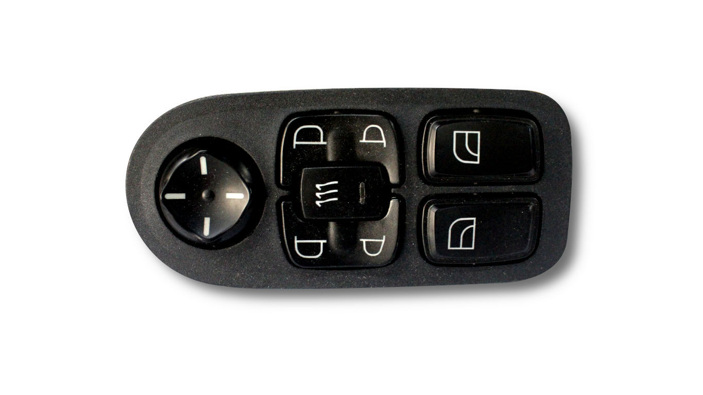 INTERRUPTOR ACIONAMENTO VIDRO  XF105  ESQ. (1669884,.-.)