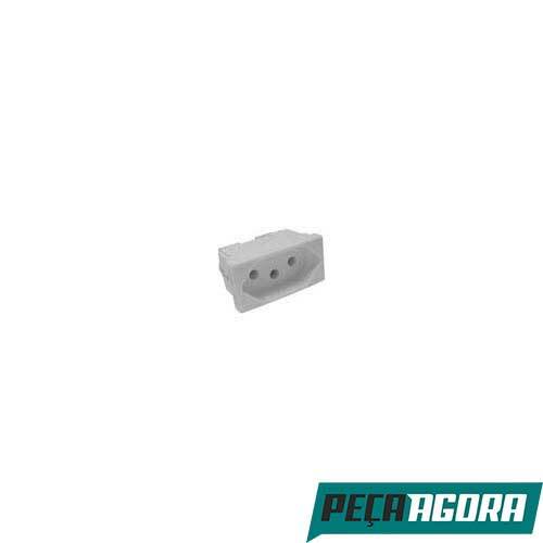 TOMADA PIALPLUS 2P + T SEM P BCA 615060 (12553CC)