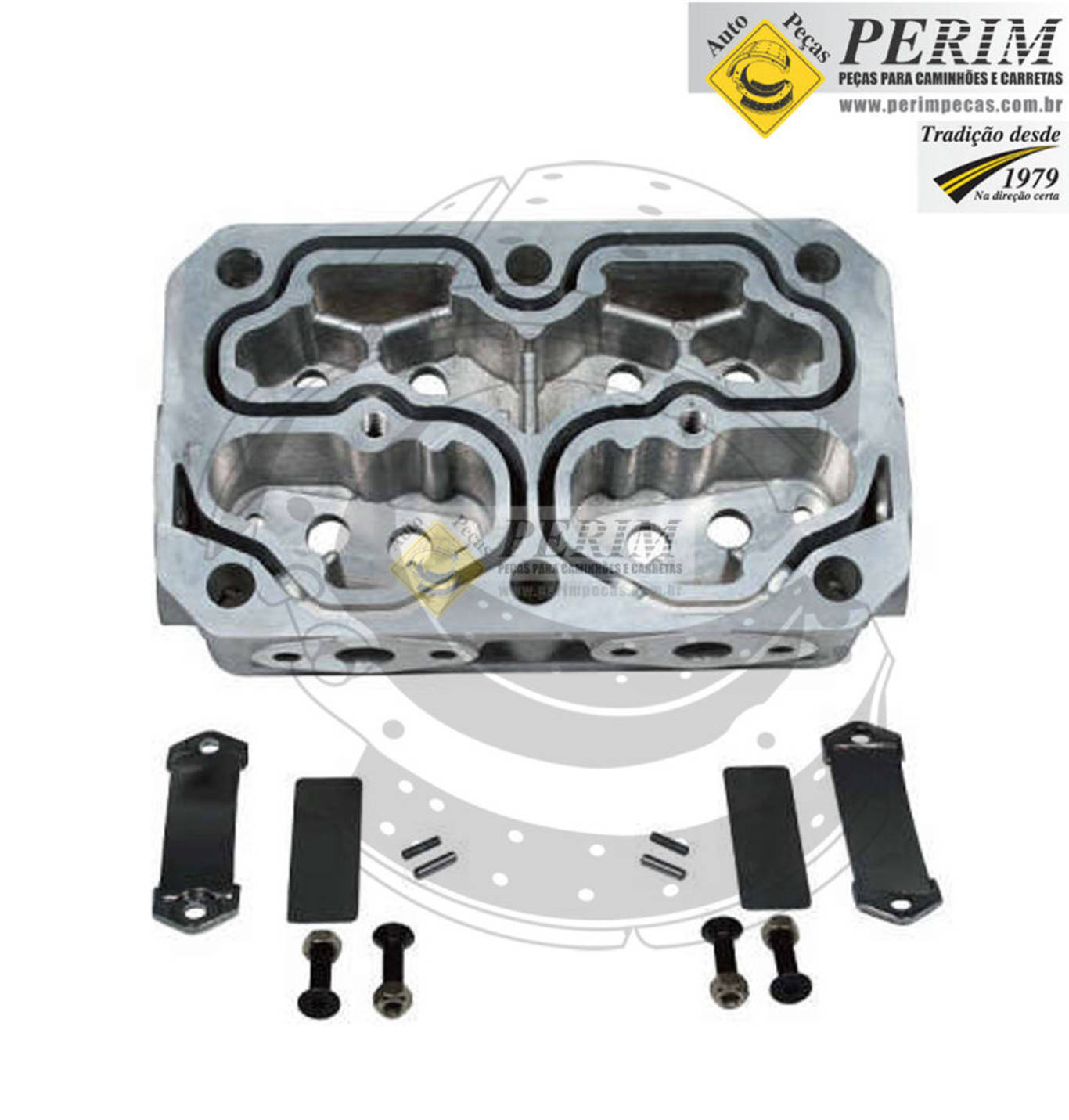 CABECOTE PARA COMPRESSOR SOR PARA IVECO ACX83D      (101024207)