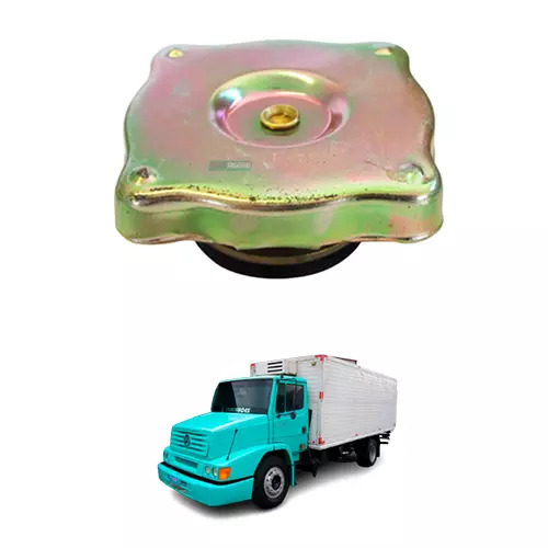 TAMPA RADIADOR QUADRADA 10 LIBRAS MB 1218 1418 1620 1623 2638  HPN TODOS (695501