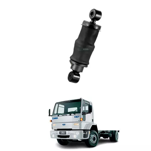 CONJUNTO MOLA PNEUMATICA TRASEIRA DIR ESQ CABINE FORD CARGO ATE 2010 (ST201SF)