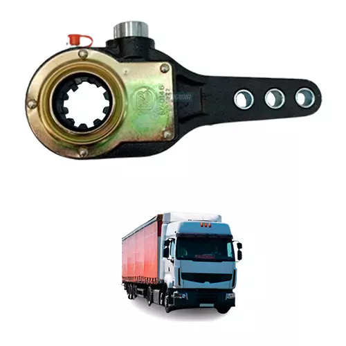 CATRACA FREIO MANUAL 10 ESTRIAS TRACAO TRUCK CARRETA LISA 2 FUROS (0004201001B)