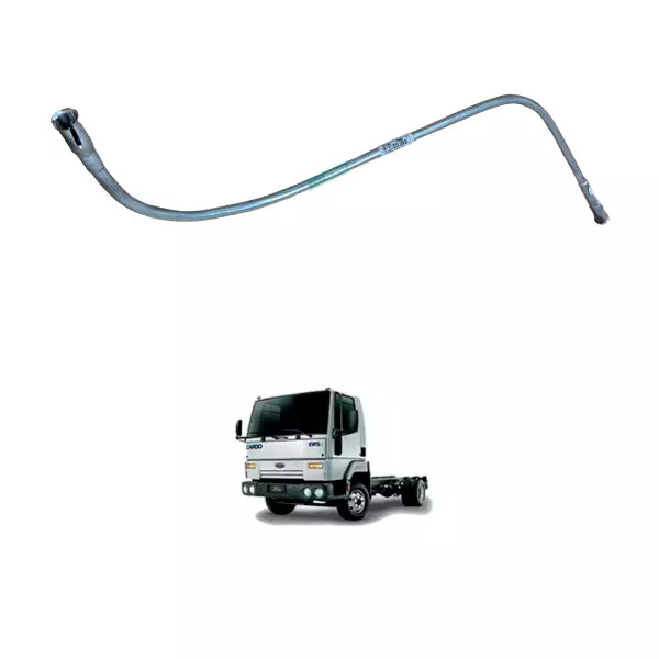 TUBO GUIA VARETA NIVEL OLEO MOTOR FORD CARGO MECANICO 712 814 815 915 96 EM DIAN