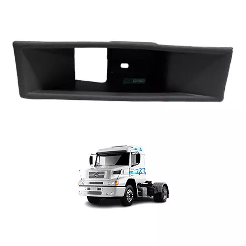 MOLDURA MACANETA INTERNA CINZA MERCEDES HPN 709 912 1214 1418 1618 1935 BICUDO  