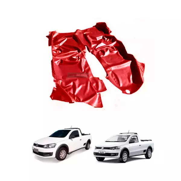 TAPETE VINIL VERMELHO VW SAVEIRO (PUES349V)