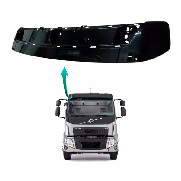 LAMINA INFERIOR QUEBRA SOL VOLVO VM 270 2020... ACRILICO (84466459-31117)