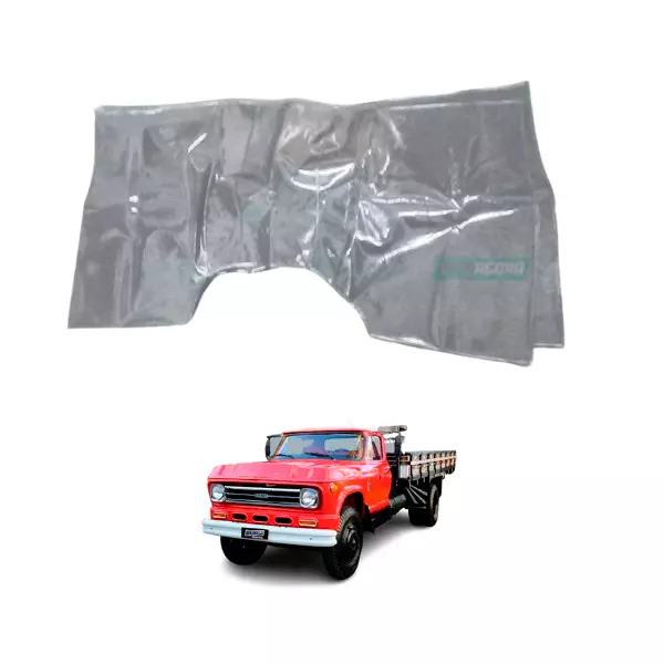 TAPETE VINIL CINZA CHEVROLET D60 (PUES773C)