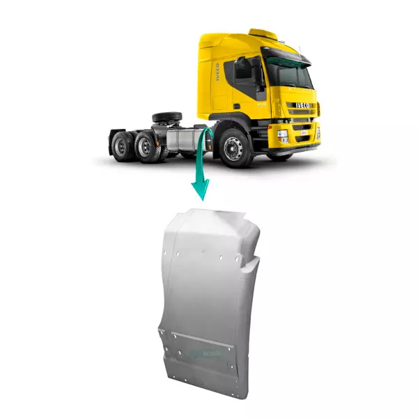 PARALAMA TRASEIRO CABINE DIREITO IVECO STRALIS (504099385-FBC626)