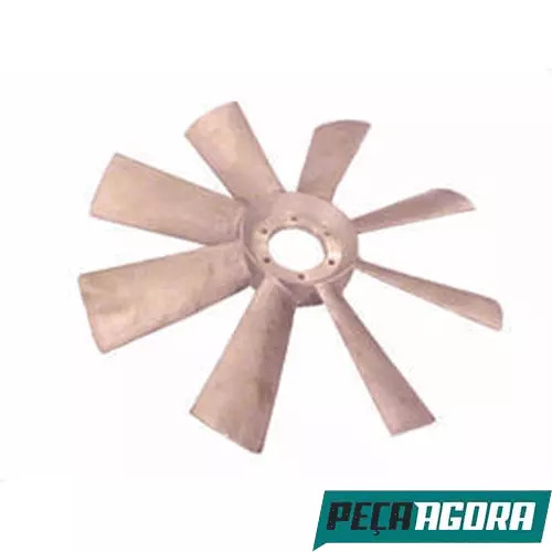 HELICE RADIADOR MOTOR 8 PAS ALUMINIO MB MERCEDES BENZ 1932 (3452007124B)