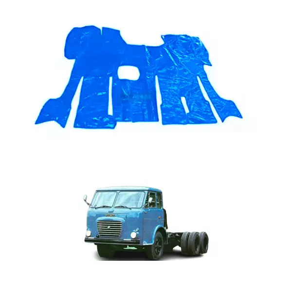 TAPETE VINIL AZUL CAMINHAO FIAT 180 210 (PUES502A)