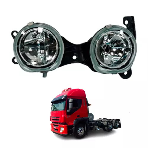 FAROL IVECO STRALIS 2008 ... MILHA/NEBLINA COM SOQUE (466980-F304)
