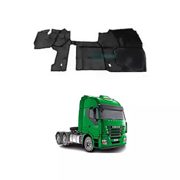 TAPETE VINIL PRETO COM CAPO SEM CORTE PARA GELADEIRA AUTOMATICO PARA CAMINHAO FI