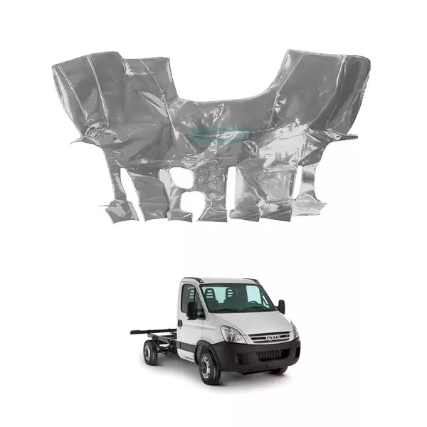 TAPETE VINIL CINZA CORTE CAMBIO EMCIMA PARA CAMINHAO FIAT IVECO DAILY 35S14 (PUE