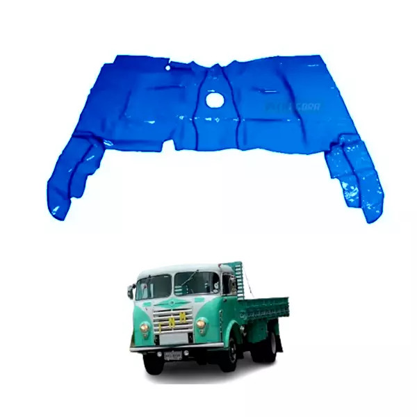 TAPETE VINIL AZUL CAMINHAO ALFA ROMEO D 1100 (PUES651A)