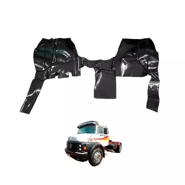 TAPETE VINIL PRETO MB 1524 1525 COM BANCO DO CARONA (PUES816P)