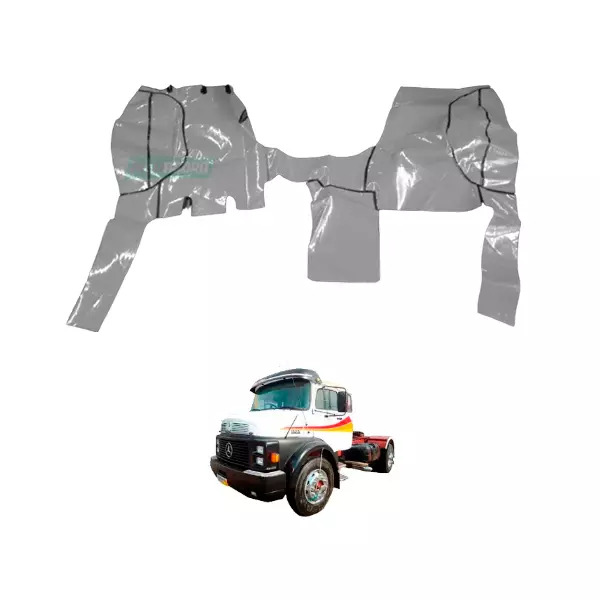 TAPETE VINIL CINZA MB 1524 1525 COM BANCO DO CARONA (PUES816C)