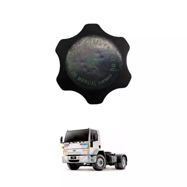 TAMPA DE ENCHIMENTO DE OLEO FORD 4432E 4532E 1832E 6332E 2632E 2932E 5032E. (BG5