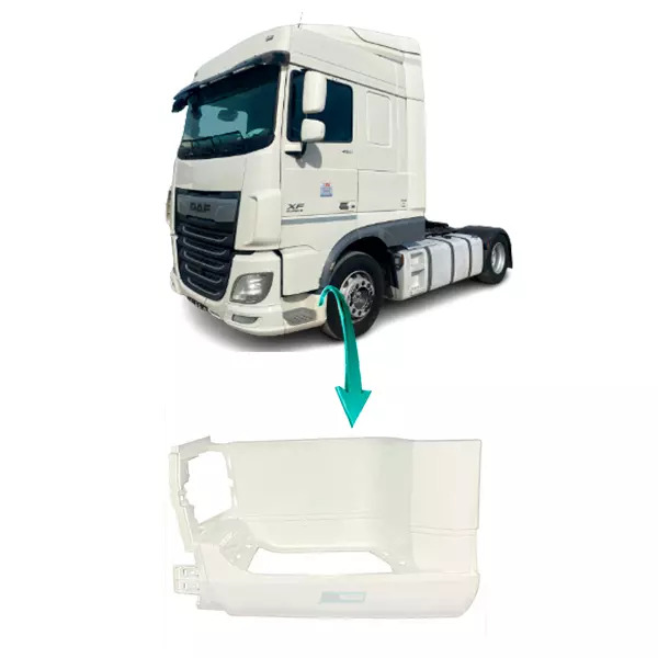 ESTRIBO CABINE ESQUERDO PLASTICO DAF XF106 2021 (1798461-1952813-L60945)