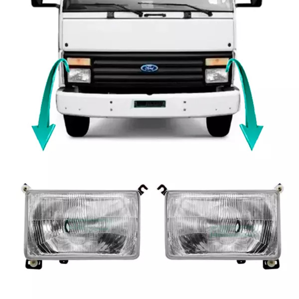 PAR FAROL FORD CARGO TODOS 1985 A 1999 (K.85HU13005A-F520-85HU13006H-F521)