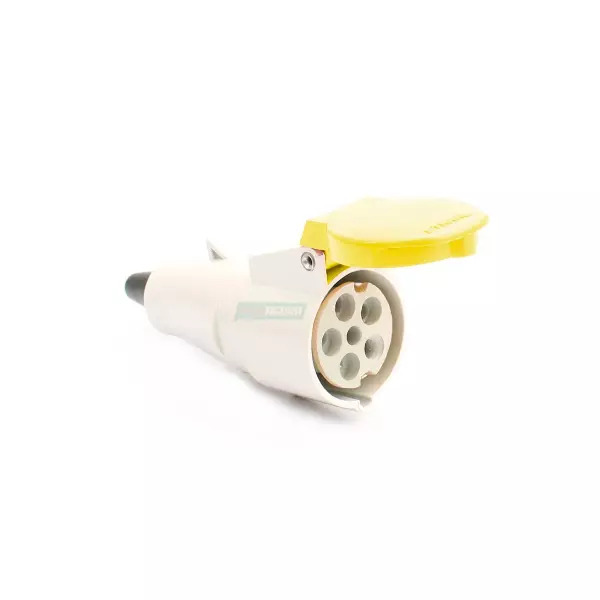 ACOPLAMENTO 16A 3P+N+T 110/130V 4H AMARELO - IPA44 (5054)