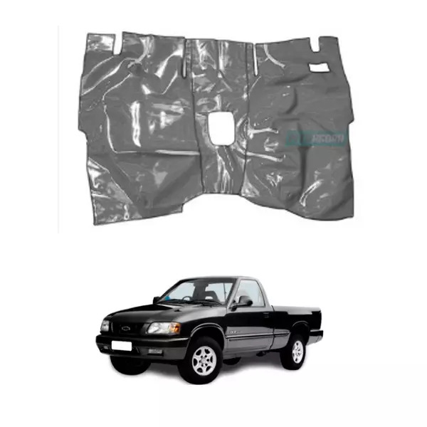 TAPETE VINIL CINZA CHEVROLET PICKUP S10 (PUES779C)